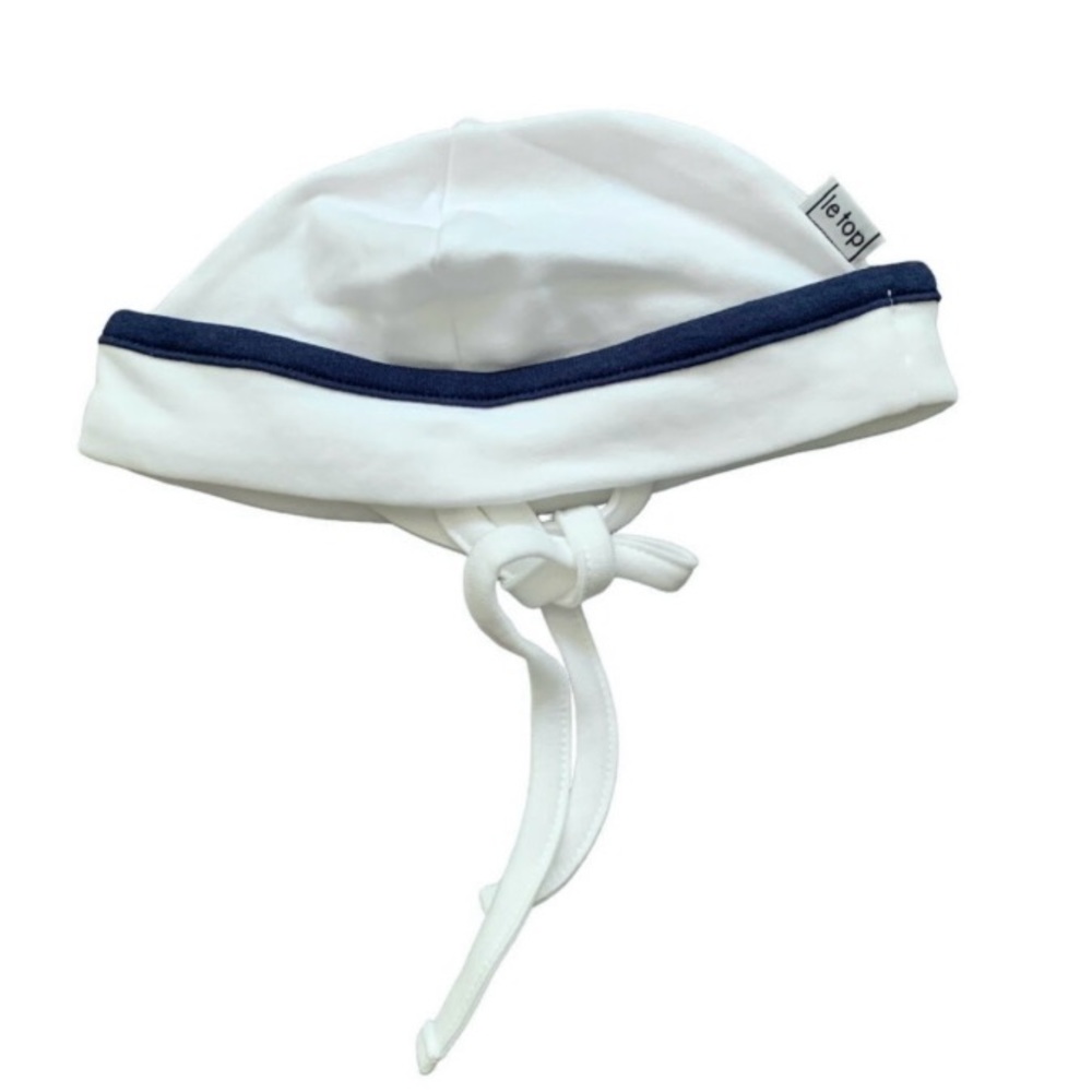 Le Top Nautical Baby Hat NWT